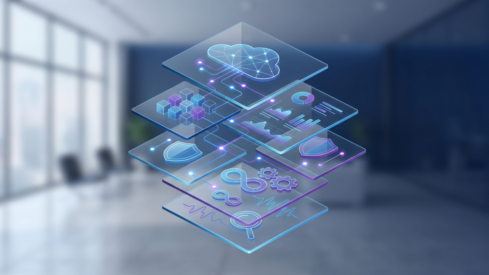 Enterprise technology ecosystem visual